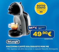 De Longhi - Macchina Caffè Dolcegusto Mini Me