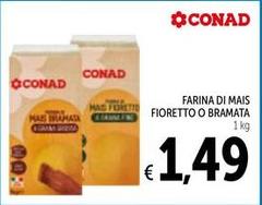 Conad - Farina Di Mais Fioretto O Bramata