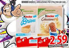 Ferrero - Kinder Brioss-colazione Più 270/220G