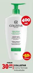 Collistar - Crema Termale Anticellulite