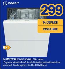 Indesit - Lavastoviglie IN2IE14CNP80