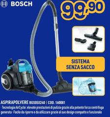 Bosch - Serie 2 BGS05X240 Aspirapolvere Senza Sacco Turchese