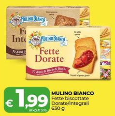 Mulino Bianco - Fette Biscottate Dorate