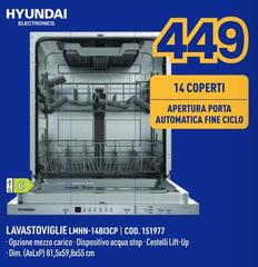 Hyundai - Lavastoviglie LMHN-14BI3CP