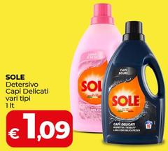 Sole - Detersivo Capi Delicati
