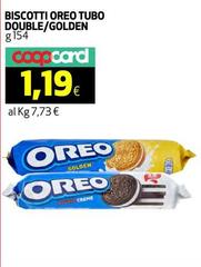Oreo - Biscotti Tubo Double/Golden