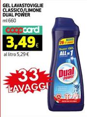 Dual - Gel Lavastoviglie Classico/Limone