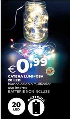 Catena Luminosa 20 Led