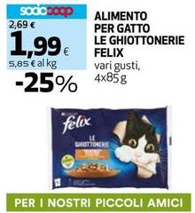 Felix - Alimento Per Gatto Le Ghiottonerie