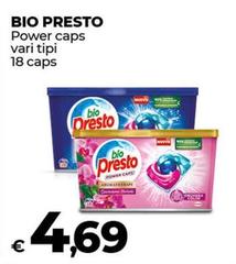 Bio Presto - Power Caps