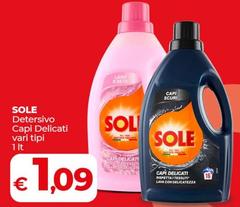 Sole - Detersivo Capi Delicati
