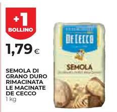 De Cecco - Semola Di Grano Duro Rimacinata Le Macinate