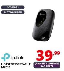 Tp Link - M7010 Dispositivo Di Rete Cellulare Router Di Rete Cellulare