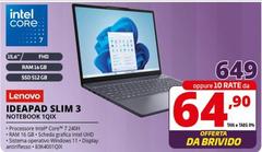 Lenovo - Ideapad Slim 3 Notebook 1QIX