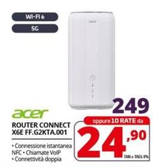 Acer - Router Connect X6E FF.G2KTA.001
