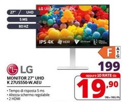 LG - Monitor 27