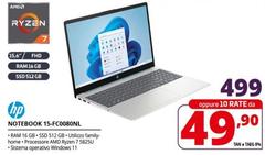 HP - Notebook 15-FC0080NL