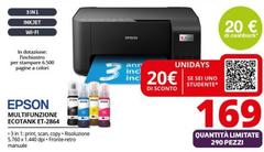 Epson - EcoTank ET-2850 Ad Inchiostro A4 5760 X 1440 DPI Wi-Fi