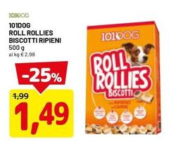 101Dog - Roll Rollies Biscotti Ripieni