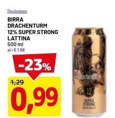 Drachenturm - Birra  12% Super Strong Lattina