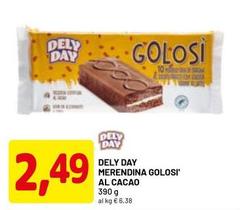 Dely Day - Merendina Golosi' Al Cacao