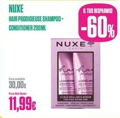 Nuxe - Hair Prodigieuse Shampoo Conditioner