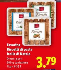 Favorina - Biscotti Di Pasta Frolla Di Natale