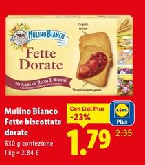 Mulino Bianco - Fette Biscottate Dorate
