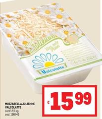 Caseificio valcolatte - Mozzarella Julienne