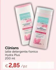 Clinians - Latte Detergente/Tonico Hydra Plus