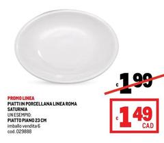 Linea - Piatti In Porcellana  Roma Saturnia