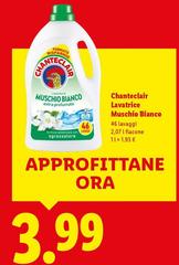 Chanteclair - Lavatrice Muschio Bianco