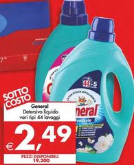 General - Detersivo Liquido