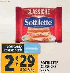 Sottilette -  Classiche