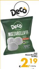 Gusto decò - Mozzarella Busta