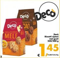 Gusto decò - Biscotti Ripieni