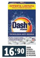Dash - Power+ Detersivo In Polvere