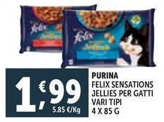 Purina - Felix Sensations Jellies Per Gatti