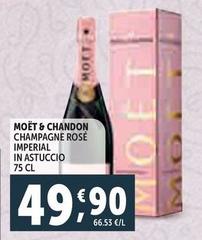 Moët & chandon - Champagne Rose Imperial In Astuccio