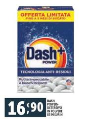 Dash - Power+ Detersivo In Polvere