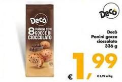 Deco - Panini Gocce Cioccolato