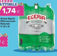 Egeria - Acqua Effervescente Naturale