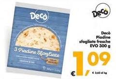 Deco - Piadine Sfogliate Fresche Evo