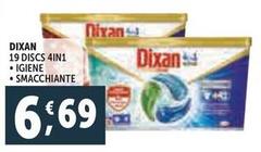 Dixan - 19 Discs 4in 1 Igiene/Smacchiante