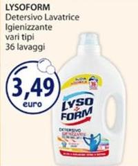 Lysoform - Detersivo Lavatrice Igienizzante