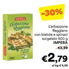 Impera - L'Erbazzone Reggiano Con Bietole E Spinaci Surgelato
