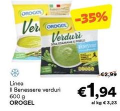 Orogel - Linea Il Benessere Verduri