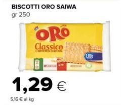 Oro saiwa - Biscotti