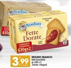 Mulino Bianco - Fette Biscottate