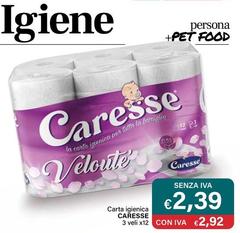 Caresse - Carta Igienica